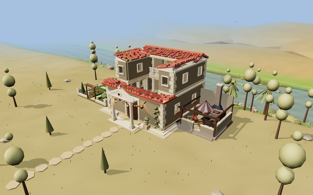 A dormant house, waiting